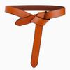 2024 Knot Belts for Women Soft Knotted Strap Belt Long Dress Accessories Lady Waistbands