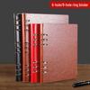 A5/B5 Retro Loose-leaf Notebook with Customizable Six/Nine/Four-Hole Snap Rings for Business Office.
