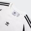 Adidas Originals Archive Striped Logo Print Pullover Sports Short Sleeve T-Shirt Men Tops White Black JM7284
