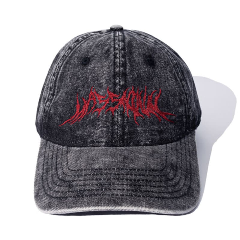 

MASSnoUN MASSMETAL ЛОГОТИП ВЫВАРЕННАЯ ВЫЦВЕТШАЯ БЕЙСБОЛКА MSFAC003-BR FREE