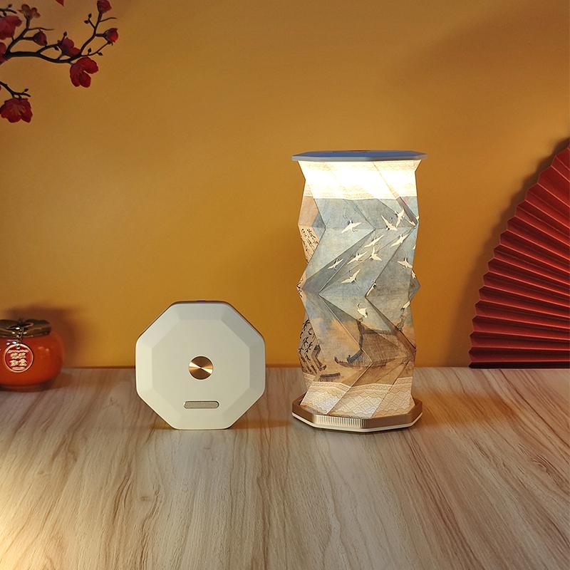 Individuelle drehbare LED-Tischlampe - Kreatives Nachtlicht & Atmosphärische Buchlampe für Mittherbst- & Neujahrsgeschenke