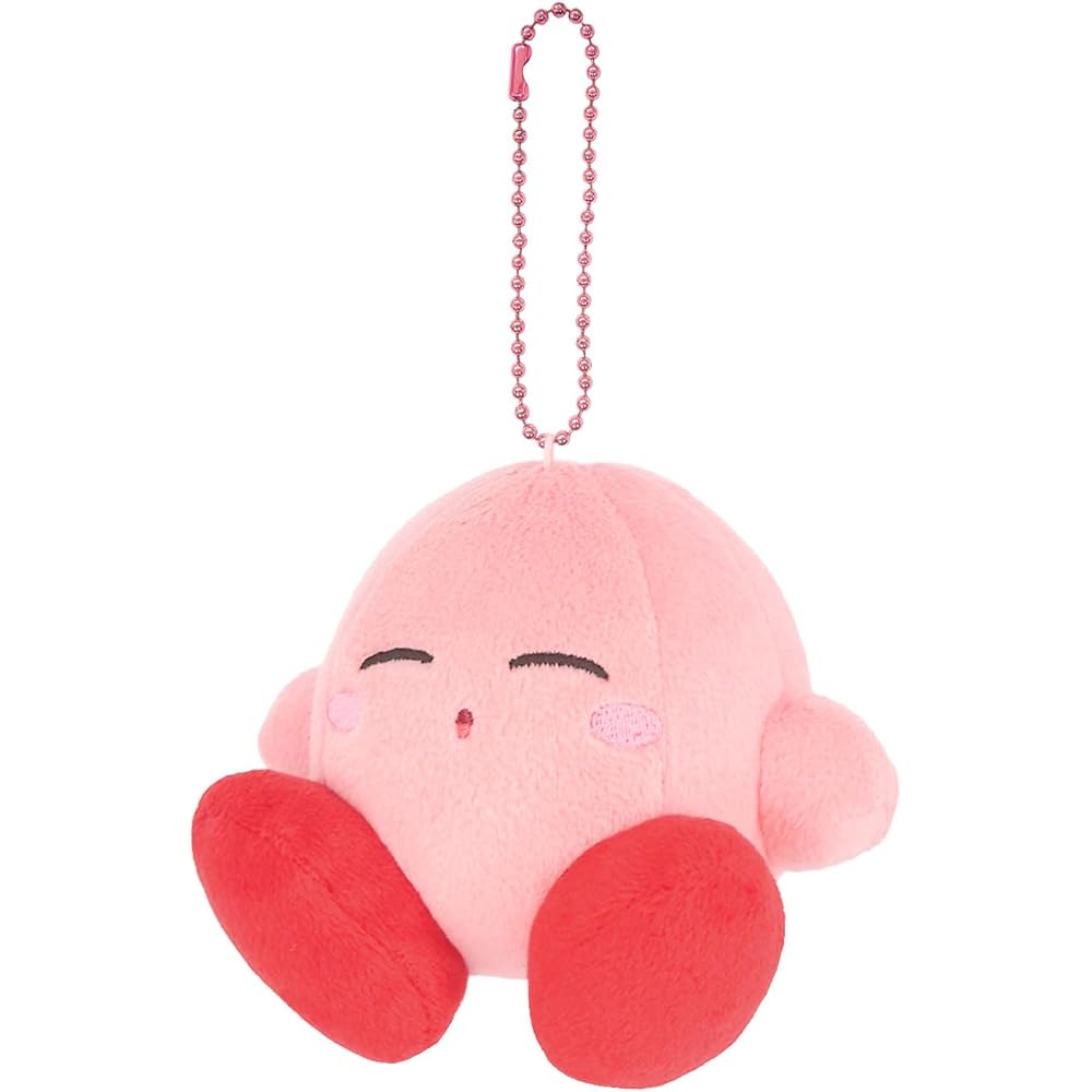 Sanei Boeki Kirby All Star Collection Plush Toy Mascot 11x9x9cm Soft Stuffed Animal