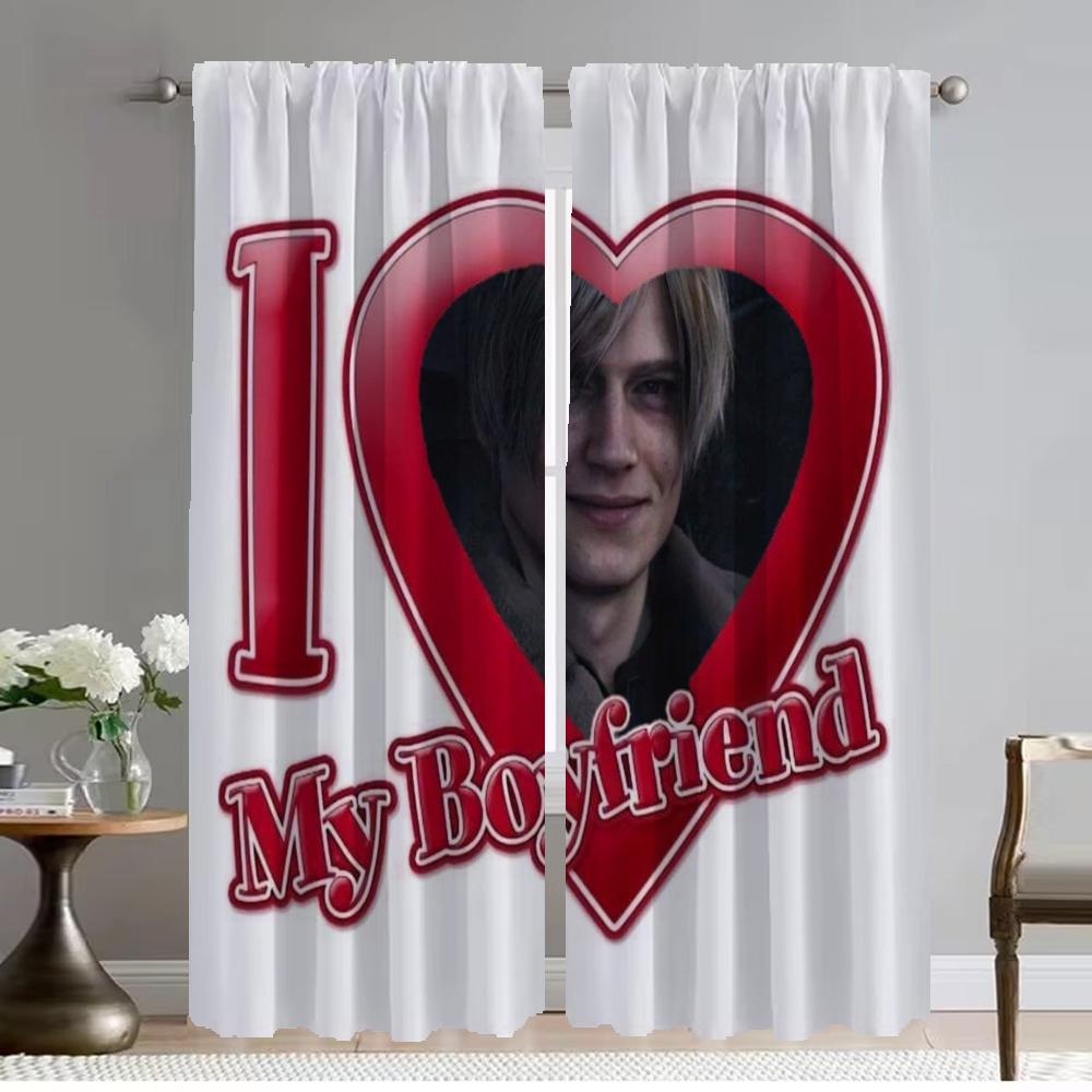 

Кухонные шторы Leons Kennedy, 2 шт., современные шторы для гостиной, шторы для окон, тюль для перегородок в спальне W50xH70cmx2pcs-CL