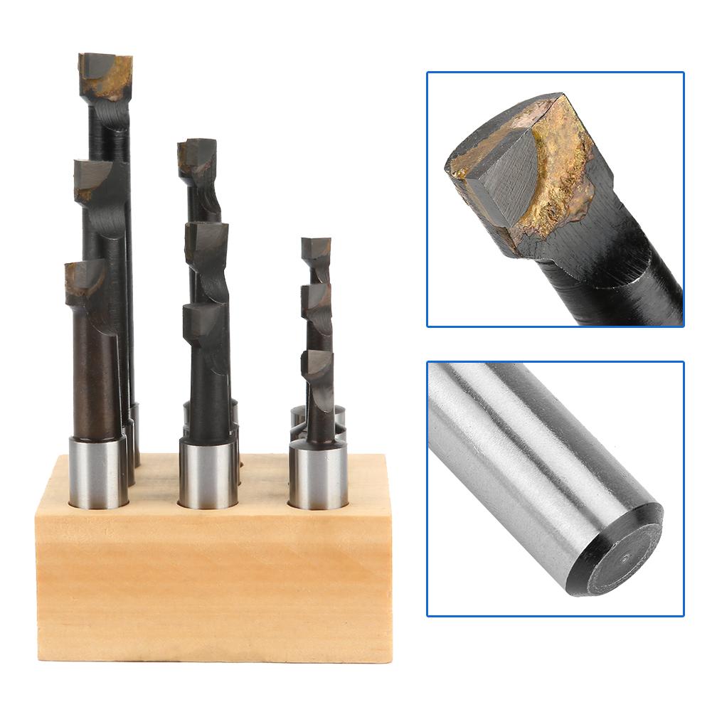 9 Stück HSS Material 1 2 Rundschaft Ausdrehstahl Set Werkzeugmaschinenzubehör
