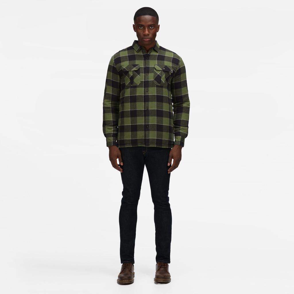 Regatta Professional Mens Checked Padded Shirt