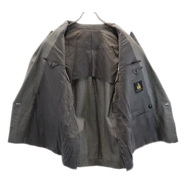 LANVIN wool blend suit Setup R50-46 Gray Men's Used