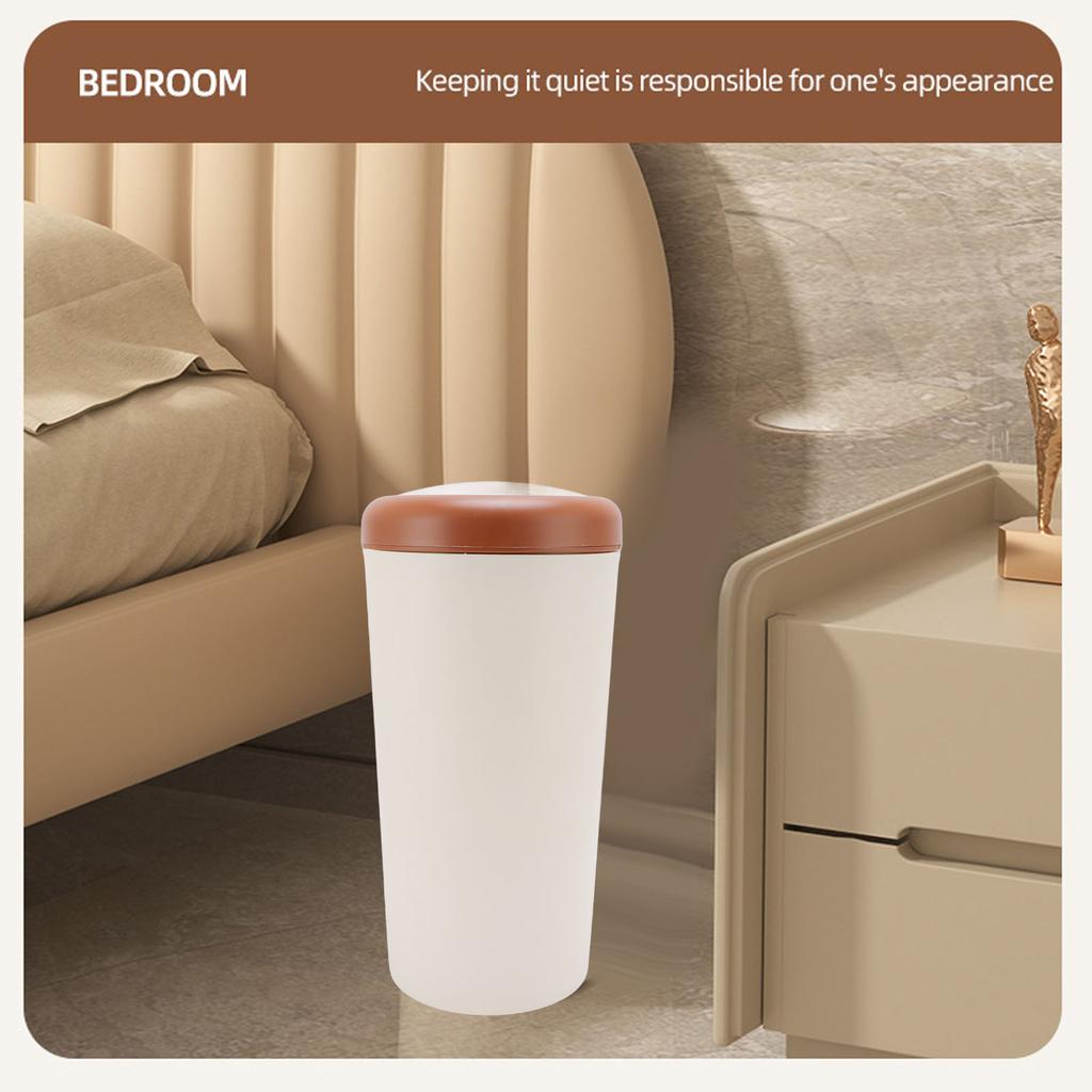 12.5L Smart Sensor Trash Can Water Resistant Touchless Garbage Can Automatic Sensor Garbage Bin with Lid for Home Bathroom Kitchen