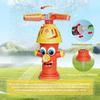 Rotating Fire Hydrant Sprinkler Red 25cm, Splash Fun Toy, Outdoor Garden Water Play for Kids