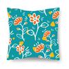 Nordic Floral Print Pillowcase 45x45CM Sofa Office Seat Car Cushion Cover Creative Ornament Bedroom Room Home Decoration