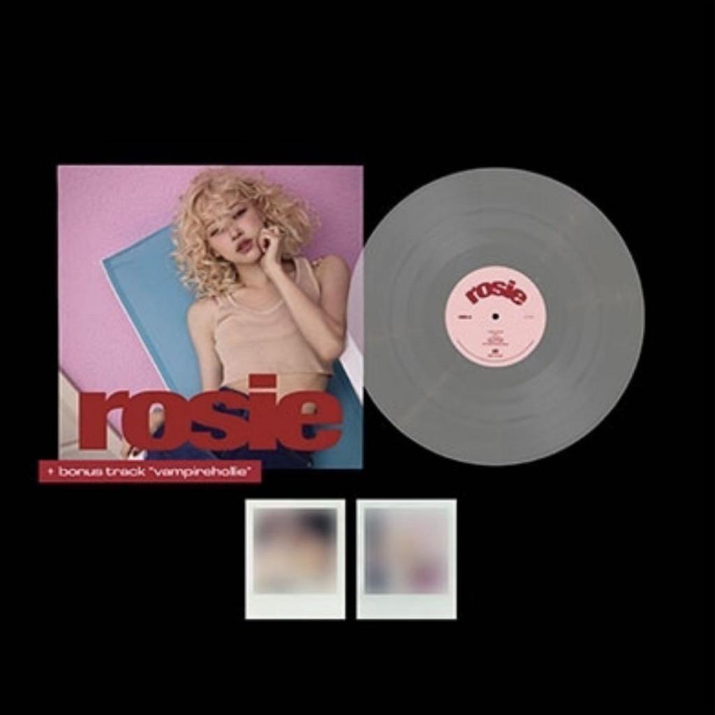 [USED] Rose Rosie BLACKPINK LP record with 2 polaroids