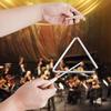4/5/6in Triangle Instrument with Striker Percussion Triangle  Musical Performance