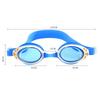 Dailyday Swimming UV Clear One Size Fits Case Ages Children's Goggles, Anti-Fog, Protection, Waterproof, Adjustable, Vision, Most, Included, Unisex,