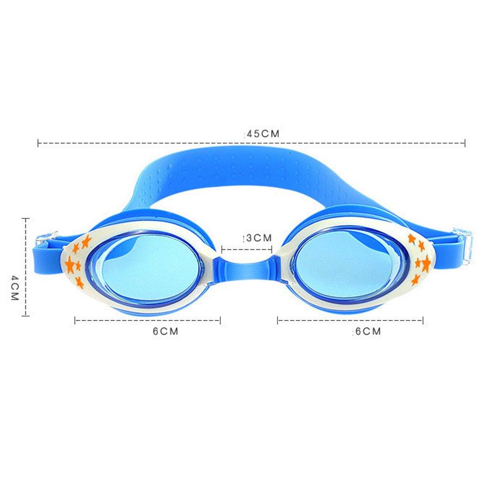 Dailyday Swimming UV Clear One Size Fits Case Ages Children's Goggles, Anti-Fog, Protection, Waterproof, Adjustable, Vision, Most, Included, Unisex,