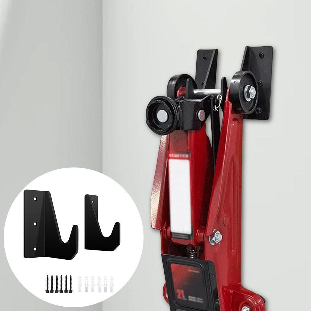 Bodenheber Halterung Garage Werkzeug Aufbewahrung Regal Haken Auto Hydraulischer Wagenheber Ständer Halter Schwerlast Wandmontage Garage Werkzeug Halterung