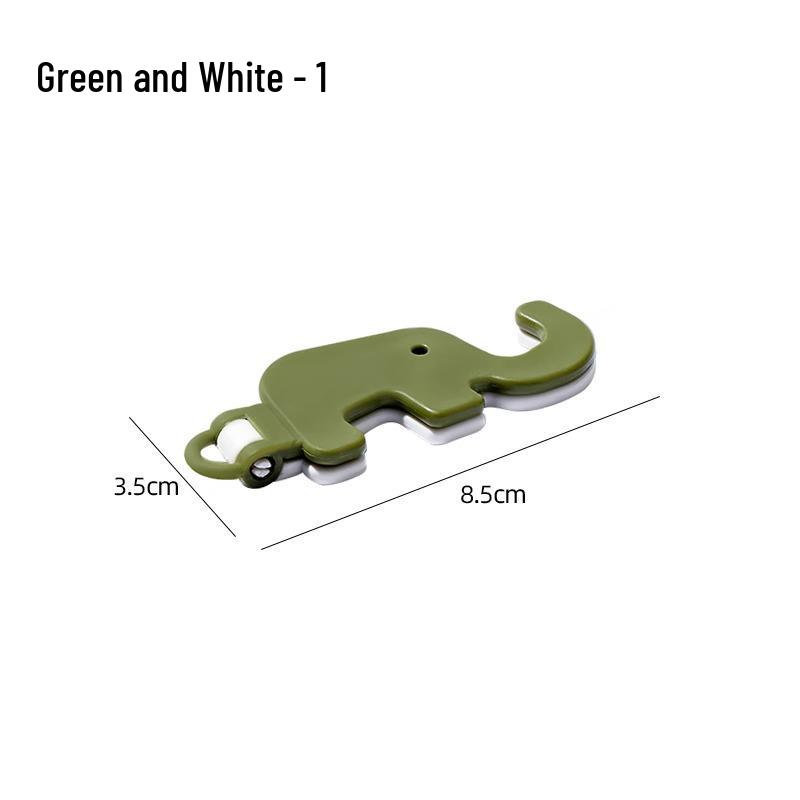 Elephant Keychain Phone Holder: Portable, Multifunctional, Foldable, Mini Desktop Stand