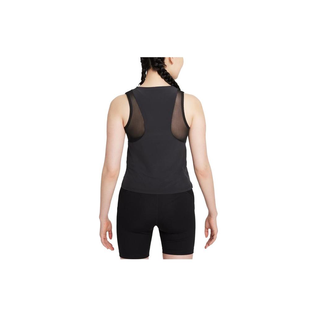 New Nike Sleeveless Sports Shirts Women's Black CZ9378-010