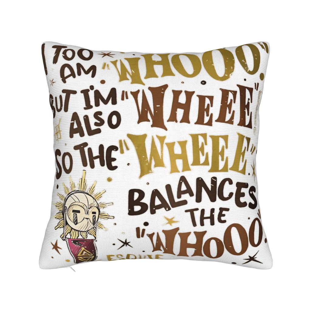 Clair Obscur Expedition 33 Pillowcases Tomorrow Comes Cute Funny Pillow Case For Sofa Home Decoration Graphic Pillow Cover