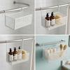No Drill Space-Saving Shelf Hollow Door Bedroom Organizer Simple Bedside Hanging Basket  Bedroom