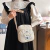Animation niedliche Damentasche 2025 Herbst und Winter neue Mode Studentenpersönlichkeit literarische Schulter Umhängetasche Trendtasche