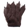 1 Pair Fluffy Werewolf Paws Mitten Realistic Gorilla Gloves Halloween Wolf Gloves  Photo Props