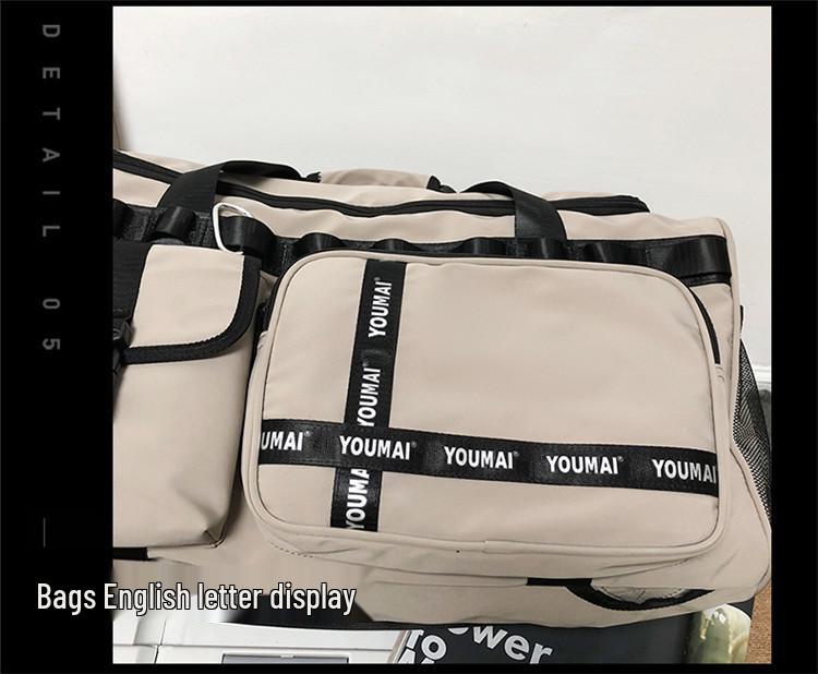 Grote Handtas voor Dames en Heren: Zakelijk, Fitness, Buiten, Nat/Droog Scheiding