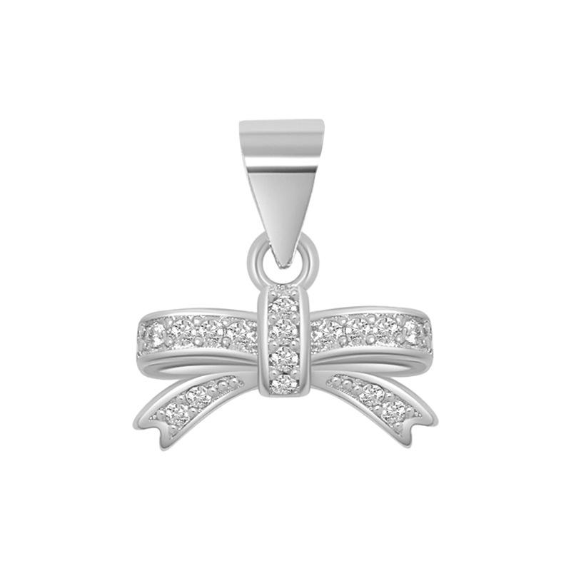 Irregular Bow Pendant Collarbone Chain Female, Japanese and Korean Version Niche High-end Design Bow Necklace