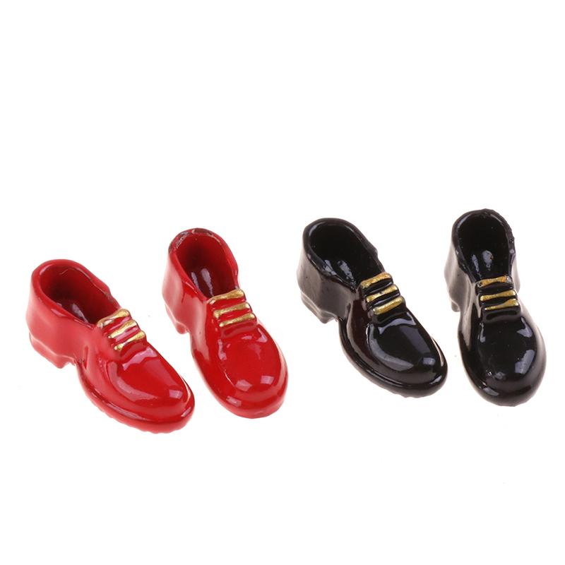 1Set Dollhouse Mini Knitted Sweater Hat Scarf Shoes Christmas 5Cm Doll Clothes Dolls Accessories