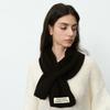 Designer's New Autumn and Winter Personality Sweet and Versatile Warm Cross High-end Knitted Scarf Small Scarf Women