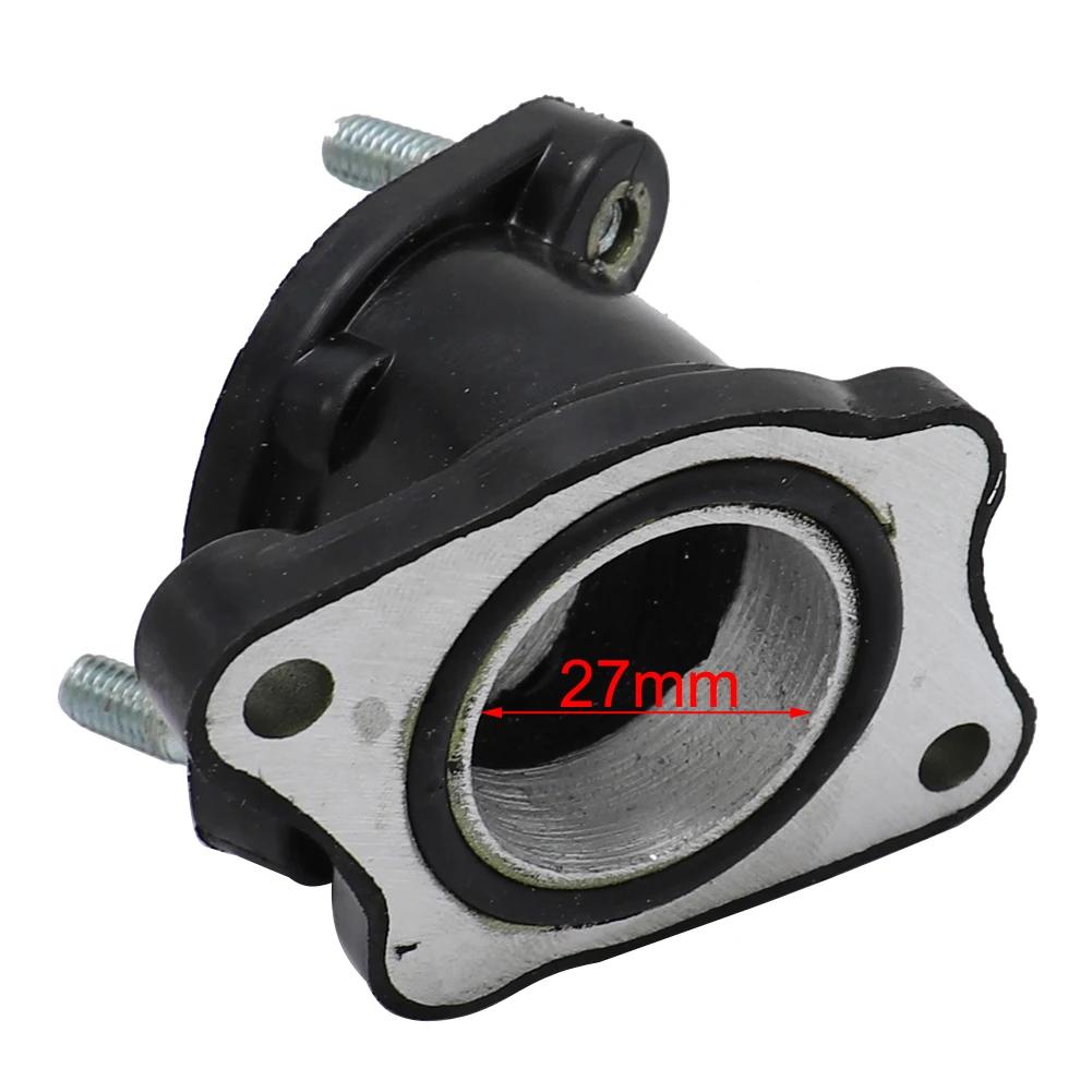 26mm 27mm 28mm Carbretor Rubber Adapter Inlet Intake Manifold Pipe For 125cc 150cc PIT Quad Dirt Bike ATV