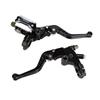 QE-Motorcycle Hydraulic Clutch Kit Brake Levers Master Cylinder Reservoir With Grip Brake Hose For Motocross Vento Pulsar
