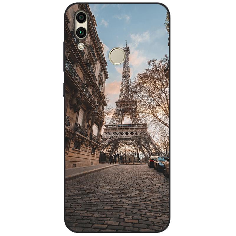 For Huawei Honor 8C 8 C Shockproof Protective Phone Case on Honor 8C Fashion Silicone Cover Honor8C Case 6.26" Honor 8C Case