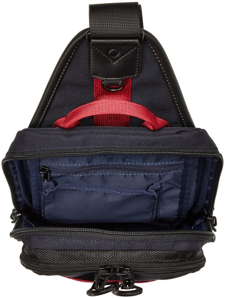 AVIREX Body Bag AVX591 Men's Navy/Red