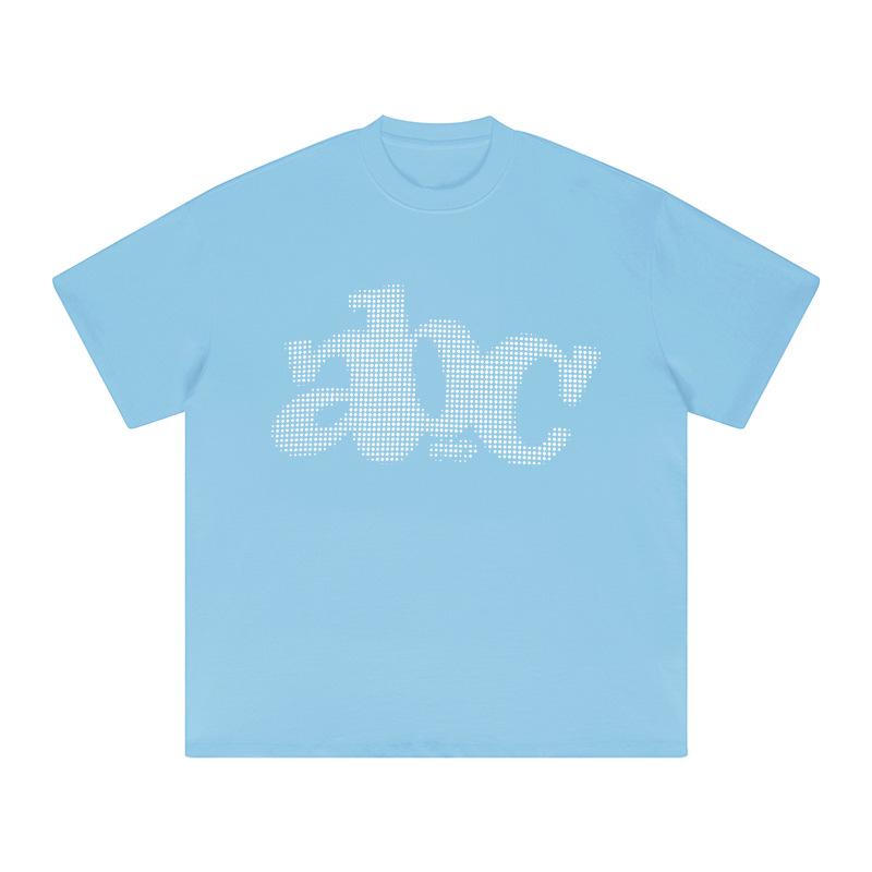 Plus Size Women's White Letter Print Short-Sleeve T-Shirt - Trendy Summer Casual Top