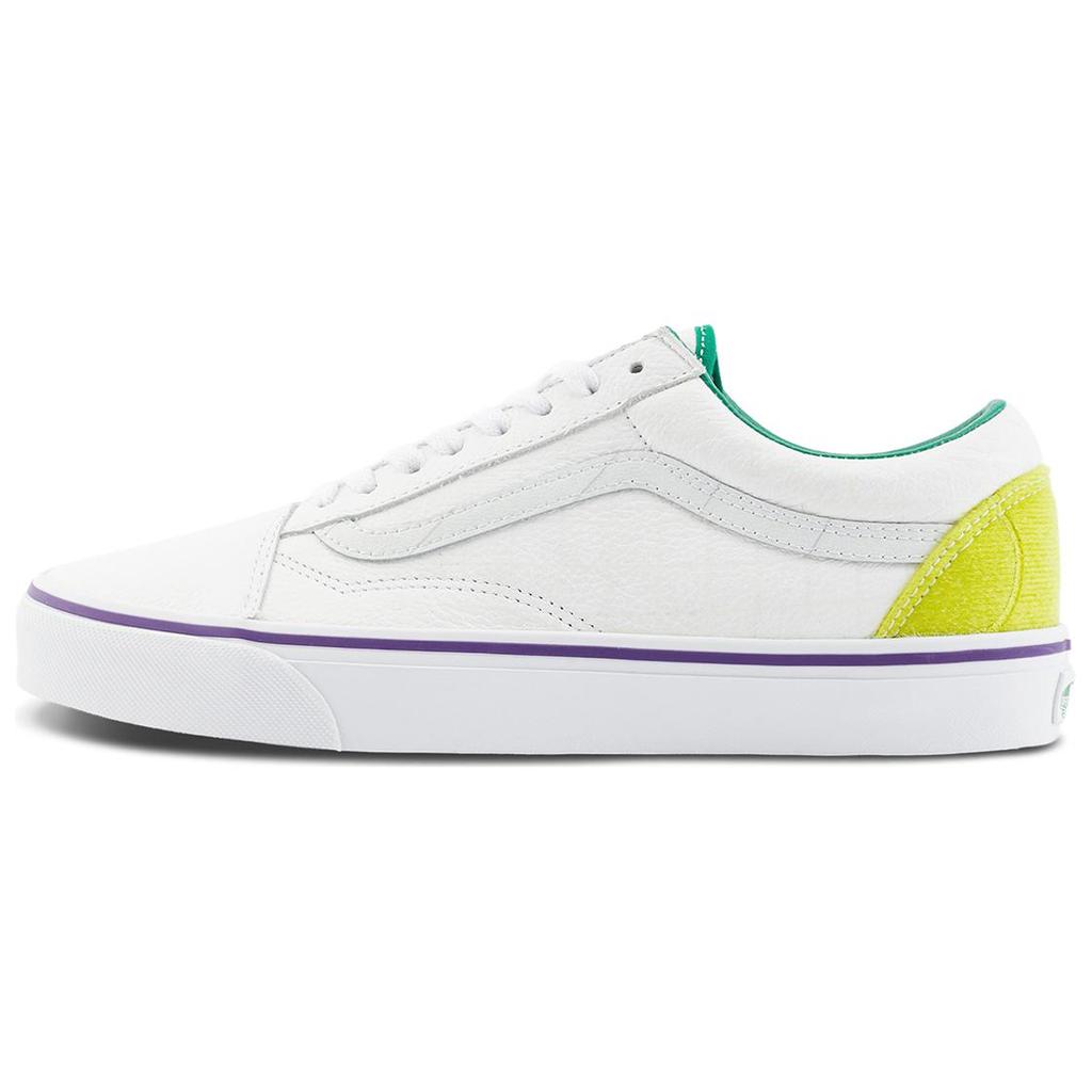 Vans Seria Old Skool Amerykańskie Retro Niskie Buty Skate Unisex Białe VN000CP5133