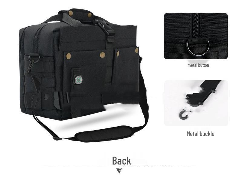 Camouflage Multi-Purpose Tactical Crossbody Backpack and Briefcase