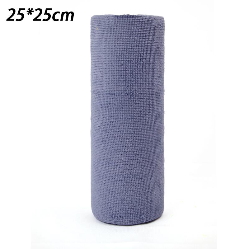 25cm×25cm Lappen Mikrofaserhandtücher Rolle/Ölabweisende Spülschwämme/Spültuch Handtuch/Küchenlappen Handtuch/Küchenreinigung Spültuch