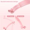 YWOR Pink Car Phone Holder, Universal Phone Mount for Car Dashboard,Super Suction Dash Cellphone Car Mount Stand