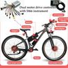 350W-2000W BLDC Doppelantriebsmotor Sinuswellen-E-Bike-Controller mit S866 UART Protokoll NR. 2 36V-52V 25A-50A 3-Modus für E-Go-Kart