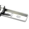 2pcs Silver Drawer Slides Side Mount Telescoping Sliding Rails Mini Heavy Duty Slides  Cabinets
