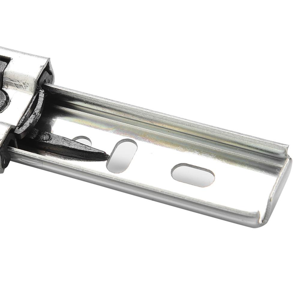 2pcs Silver Drawer Slides Side Mount Telescoping Sliding Rails Mini Heavy Duty Slides  Cabinets