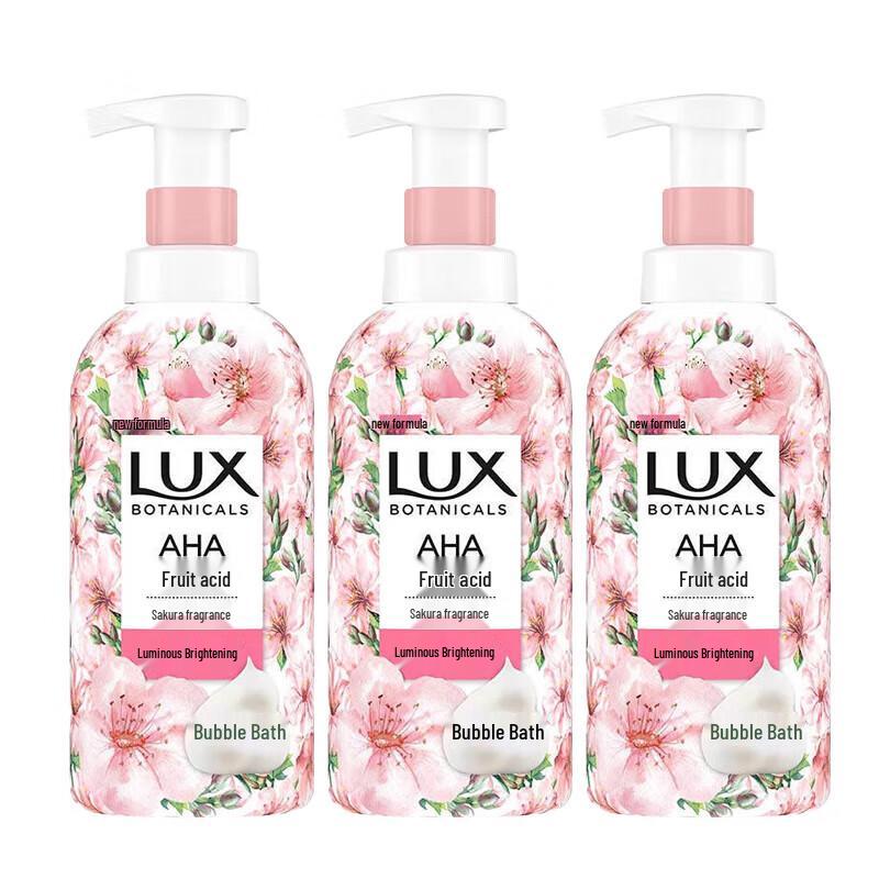 

LUX Botanical Essential Oil Cherry Blossom Fragrance Foam Body Wash