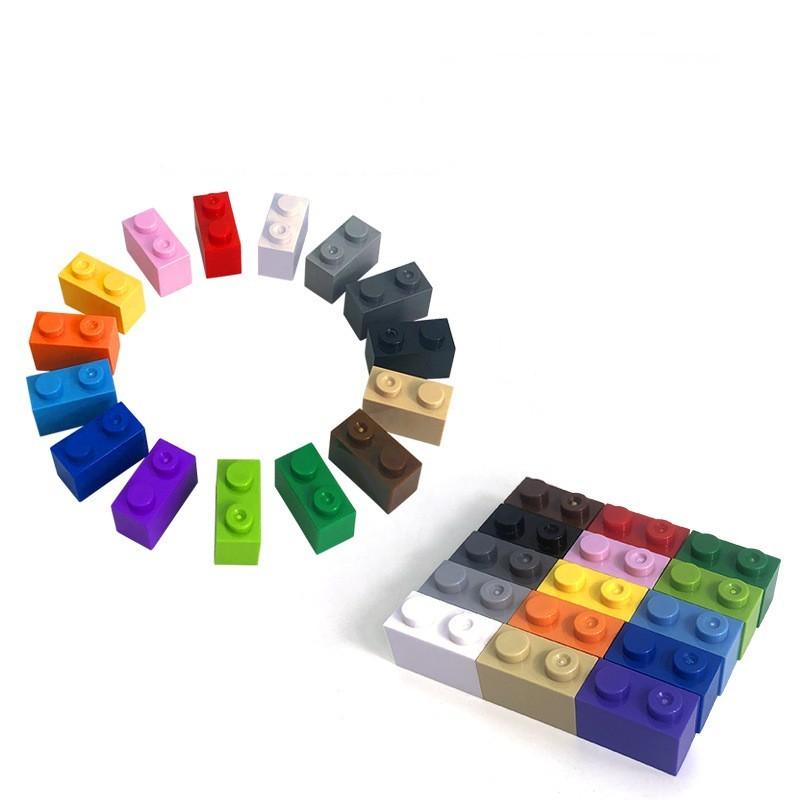 

Строительные игрушки, 16 цветов, 200 г, одной формы, 2*8 точек, большой кирпич, детские игрушки-головоломки, сделай сам, 200 г, игрушечные строительные блоки