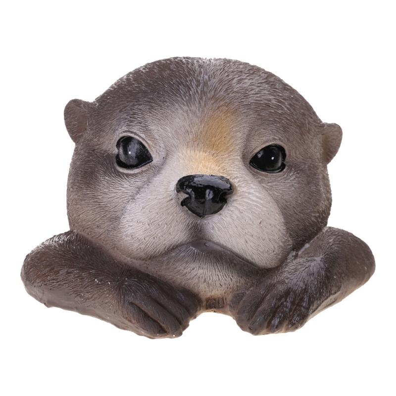 

Floating Otters for Pond Yard Floating Pool Decorations Resin Otters Shape Weather Resistant Floating Statue Fish Pond 1