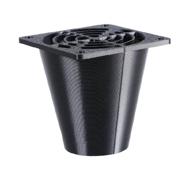 Precise 30mm Cooling Fan Nozzle for 6x6cm Heat Exhaust Fans and Blowers Air Ventilation Fan Circular Outlet
