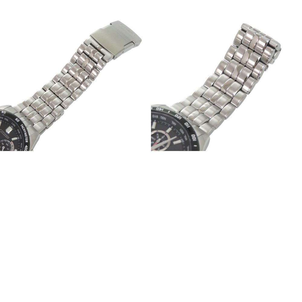CITIZEN Collection SS Black Solar Watch Black Dial 0754 E660-S119936 Radio-Controlled Eco-Drive