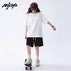 MJ STYLE Damen Baumwoll Kurzarm T-Shirt & Shorts Set