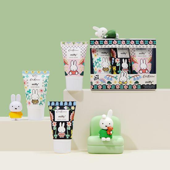Cath Kidston X Miffy Wildrose & Queen's Hand Cream 30ml Trio