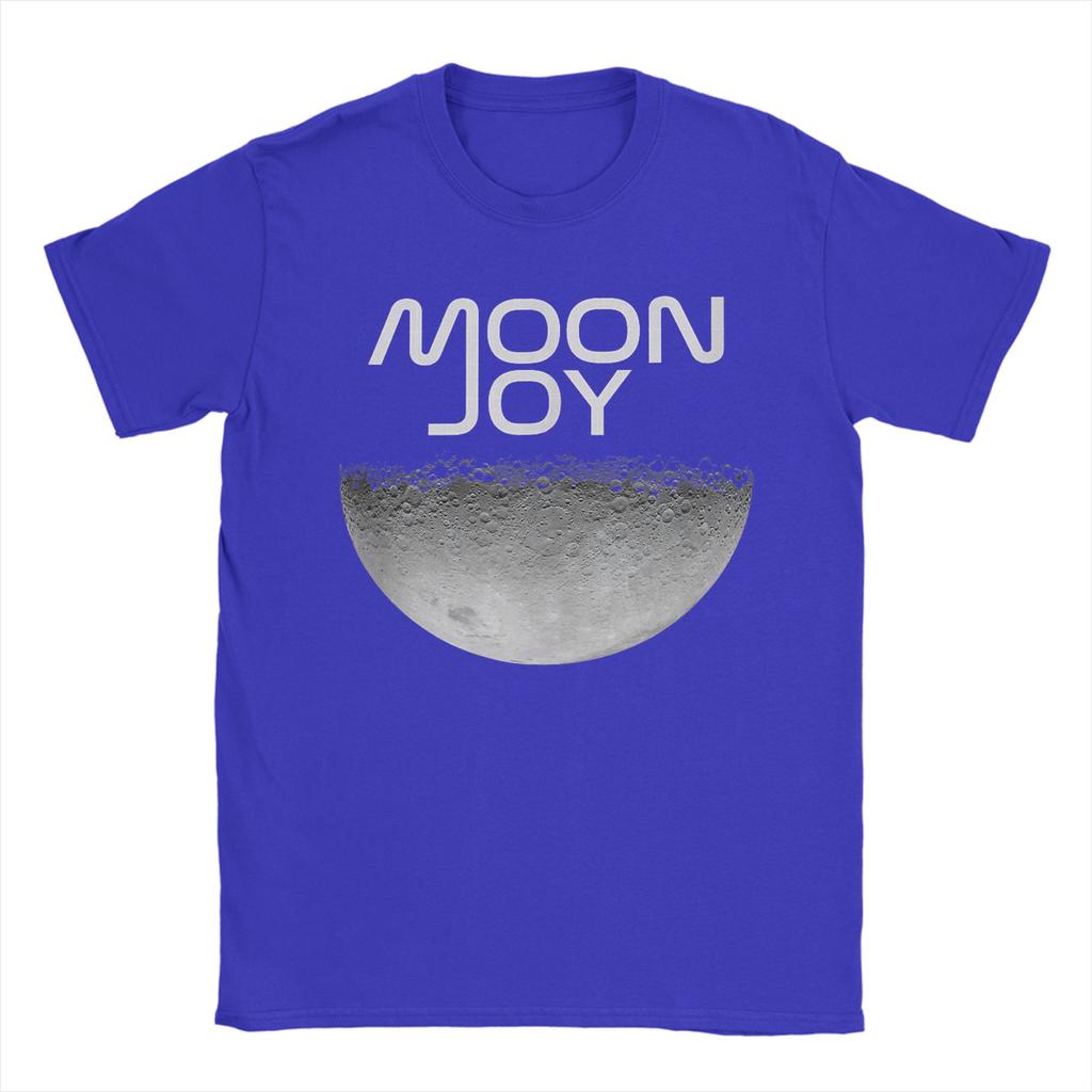 Vintage Moon Joy Space Lover Artemis TShirts Unisex Crew Neck Cotton T Shirts Short Sleeve Tees Gift Tops
