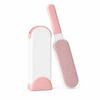 Dual-Sided Lint Remover Brush with Storage Box for Clothes and Pet Hair Removal