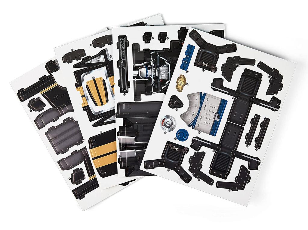 German Level 3D Puzzle Shelby Paper Craft 00220 '66 GT350-H